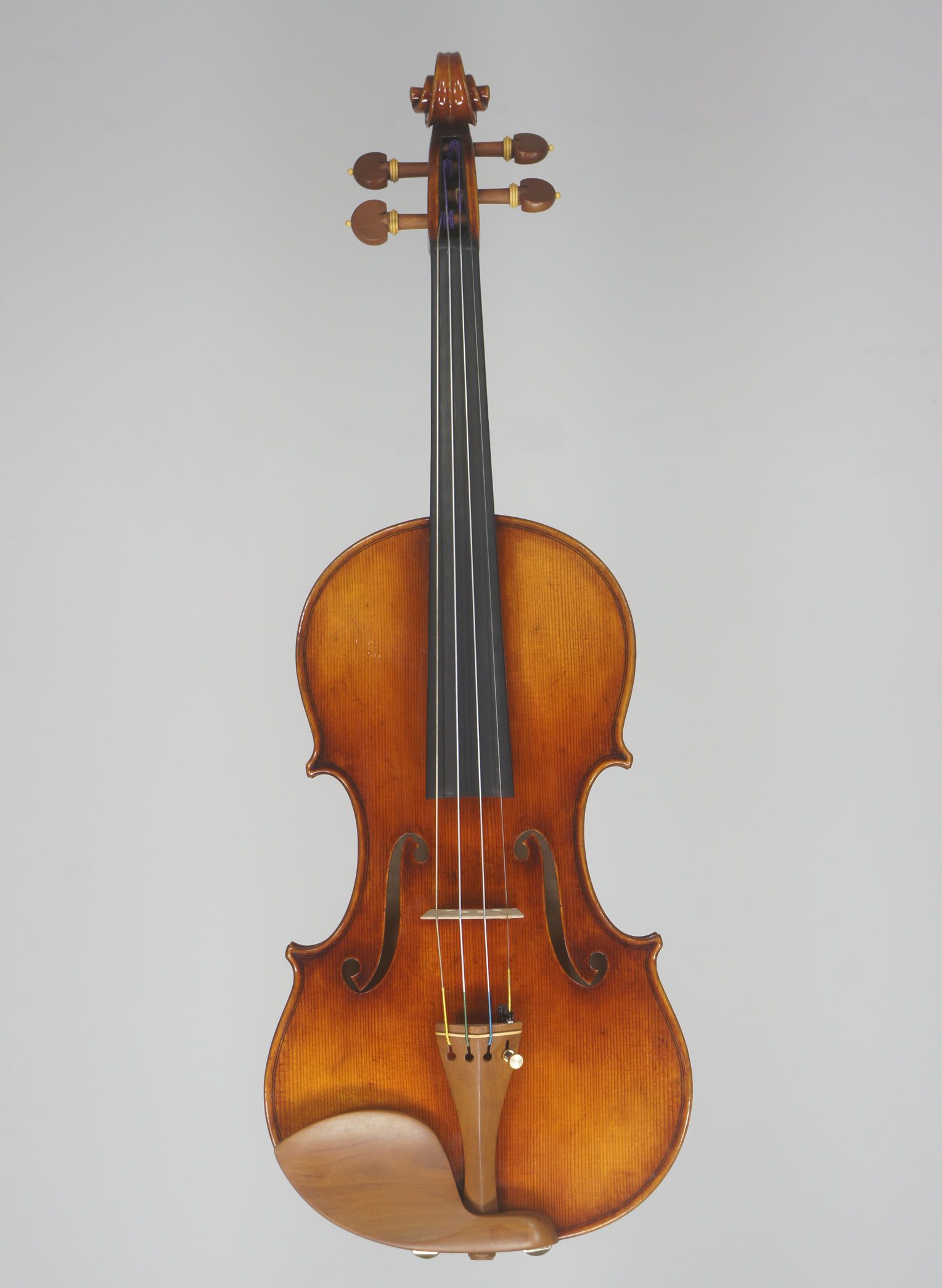 Model 909 intermediate violin view 1
