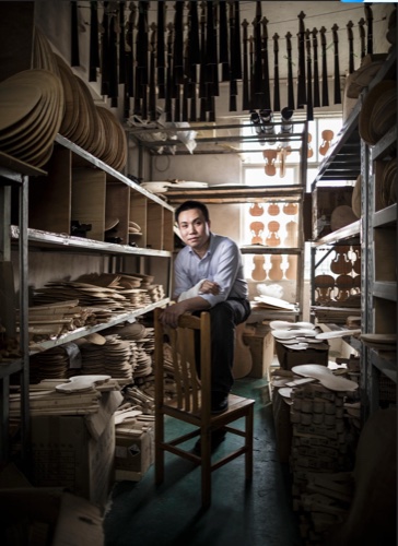 Wei-Xian Zhu, master luthier and director of the workshop